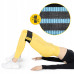 Резинка для фитнеса  4FIZJO Hip Band 15-20 кг Black/Blue - фото №8